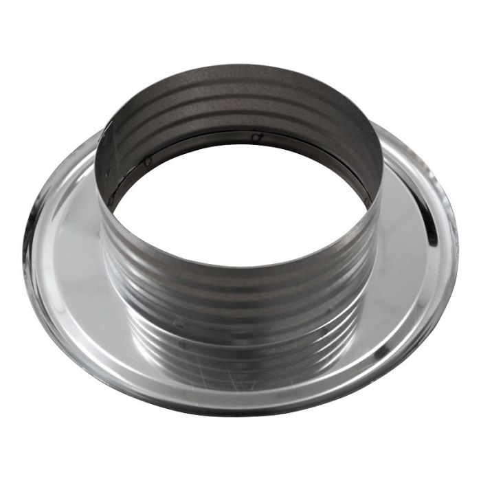 Abschlussrosette Ø 150 mm – Edelstahl