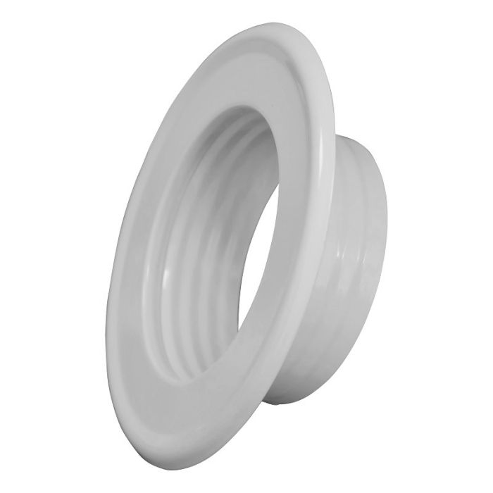 Abschlussrosette Ø 125 mm – Weiß