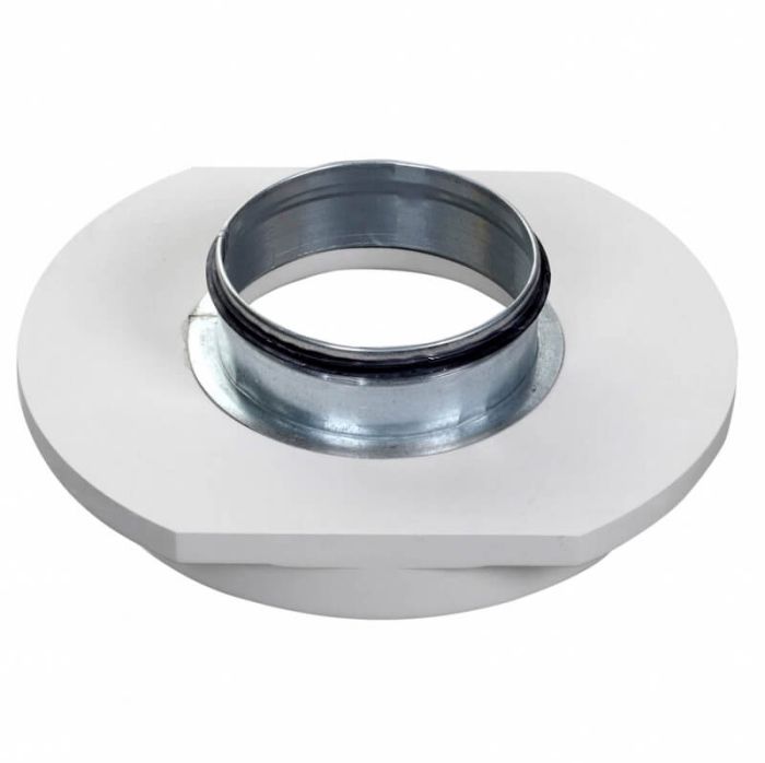 CIRCLE - Einbaufähiges rahmenloses Ventil - Ø250mm - ZUFUHR & ABLASS