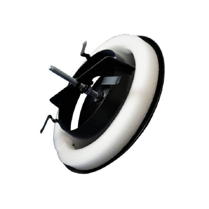 Gitter/Ventil (Luftzufuhr) Ø 125mm Stahl - schwarz - MIT FEDER Gitter/Ventil (Luftzufuhr) Ø 125mm Stahl - schwarz - MIT FEDER