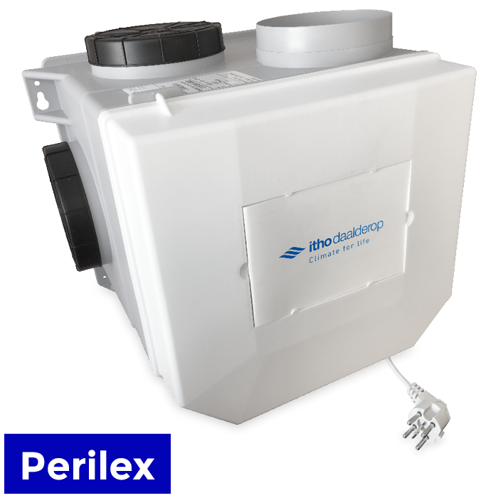 Itho Wohnraumlüftung mit Feuchtigkeitssensor CVE-S ECO RFT SP – Perilexstecker – 325 m3/h – geeignet für RF-Bedienung Itho Wohnraumlüftung mit Feuchtigkeitssensor CVE-S ECO RFT SP – Perilexstecker – 325 m3/h – geeignet für RF-Bedienung