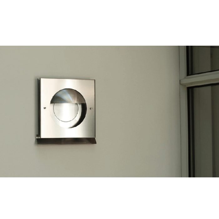 Design Fassadenkap PREMIUM LINE - KAPPA - Ø 150mm - Edelstahl