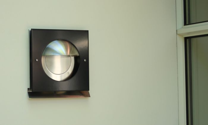 Design Fassadenkappe PREMIUM LINE - KAPPA - Ø 125 mm - SCHWARZ