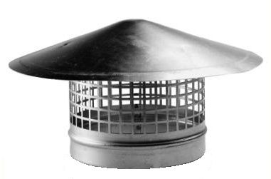 Regenschutzkappe Ø 315 mm mit Draht Regenschutzkappe Ø 315 mm mit Draht