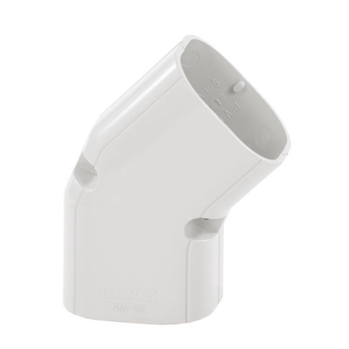 Flacher Bogen 45˚ WEISS (NM-75) Flacher Bogen 45˚ WEISS (NM-75)