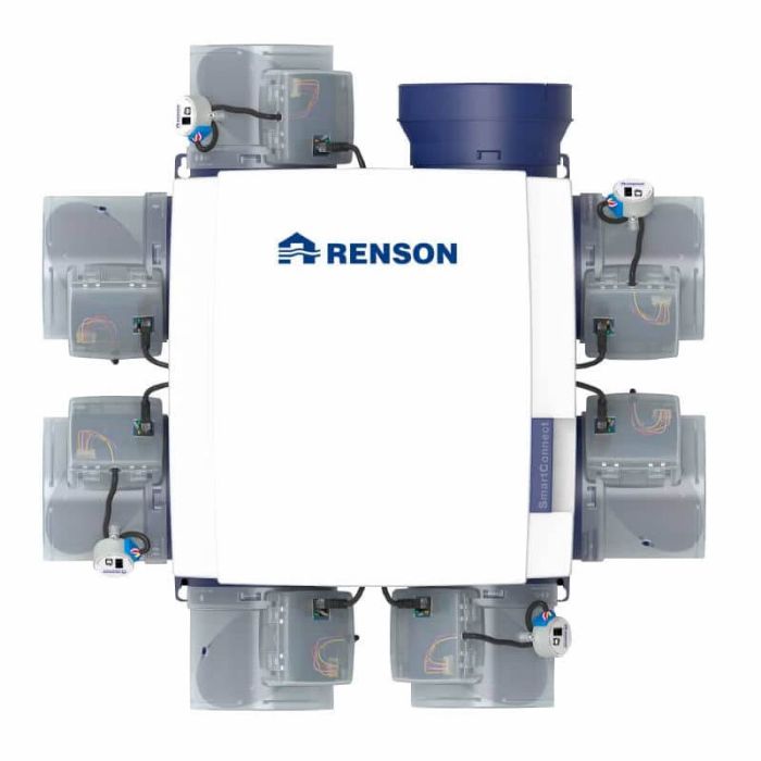 Renson Kit Healthbox 3.0 - inkl. 3 Regelmodule & 5 Rostbasen - 475 m3/h Renson Kit Healthbox 3.0 - inkl. 3 Regelmodule & 5 Rostbasen - 475 m3/h