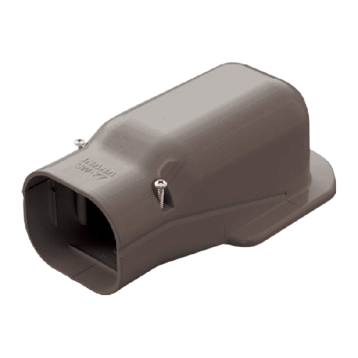 Klimaanlage Wandabdeckung - BRAUN (SW-77-B)