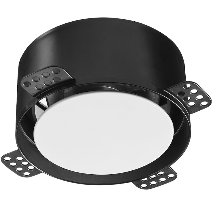 NoShow verputzbare Designventil 125mm - Zu- und Abluft - SCHWARZ NoShow verputzbare Designventil 125mm - Zu- und Abluft - SCHWARZ