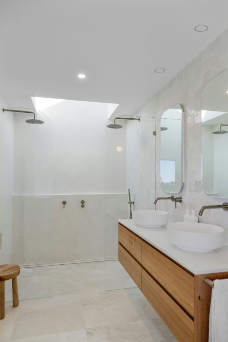 NoShow verputzbare Designventil 100mm - Zu- und Abluft - Weiß