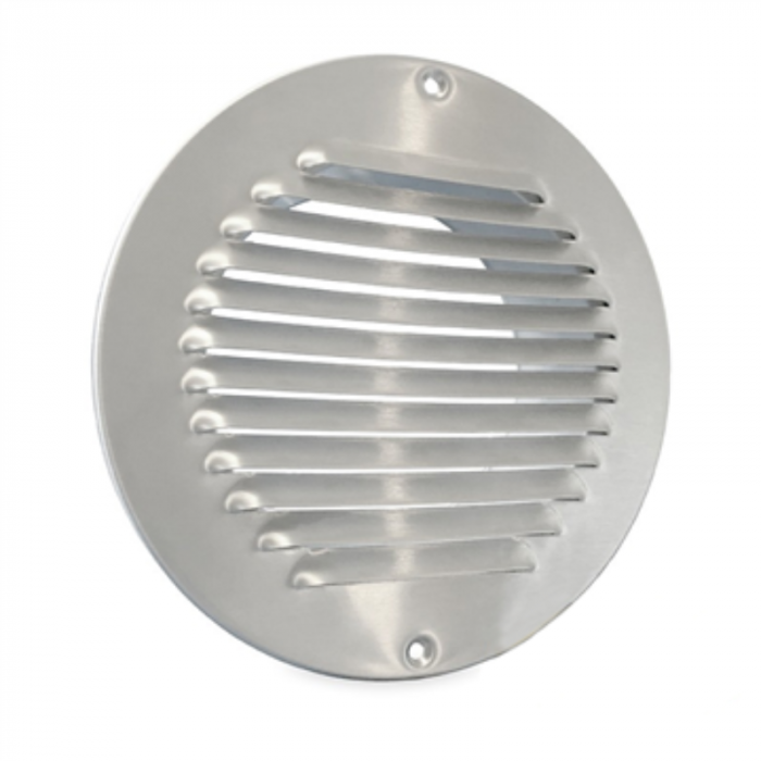 Rundes Aluminium Lüftungsgitter Aufputz – 200 mm (1-R200A)