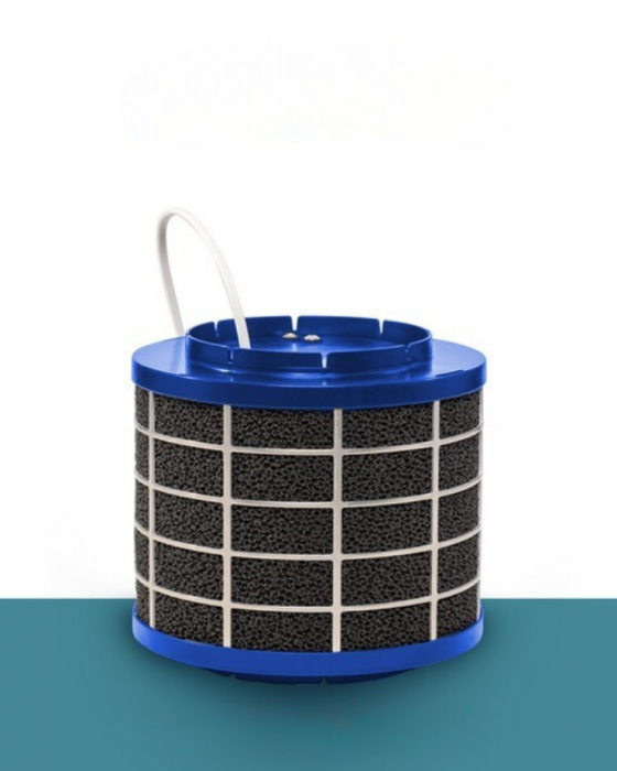 PuriVent SILO Plasmafilter für Dunstabzugshaube (Schacht 200 mm+) – 425 m3/h – Anschluss Ø 120 mm