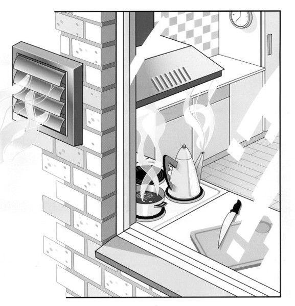 Lamellengitter Aufbaumontage (BxH) 355 x 205 mm - Aluminium - ungefärbt eloxiert