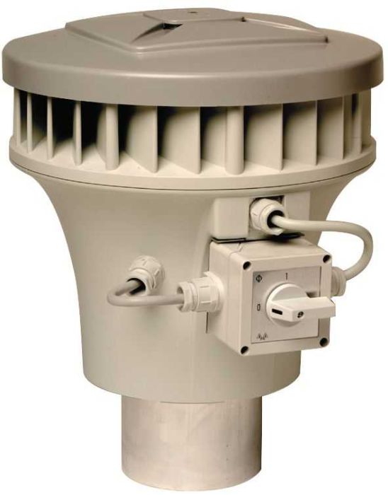 Rohrlüfter Zehnder KPM mit Betriebsschalter (260 m3/h, Wechselstrom) Rohrlüfter Zehnder KPM mit Betriebsschalter (260 m3/h, Wechselstrom)