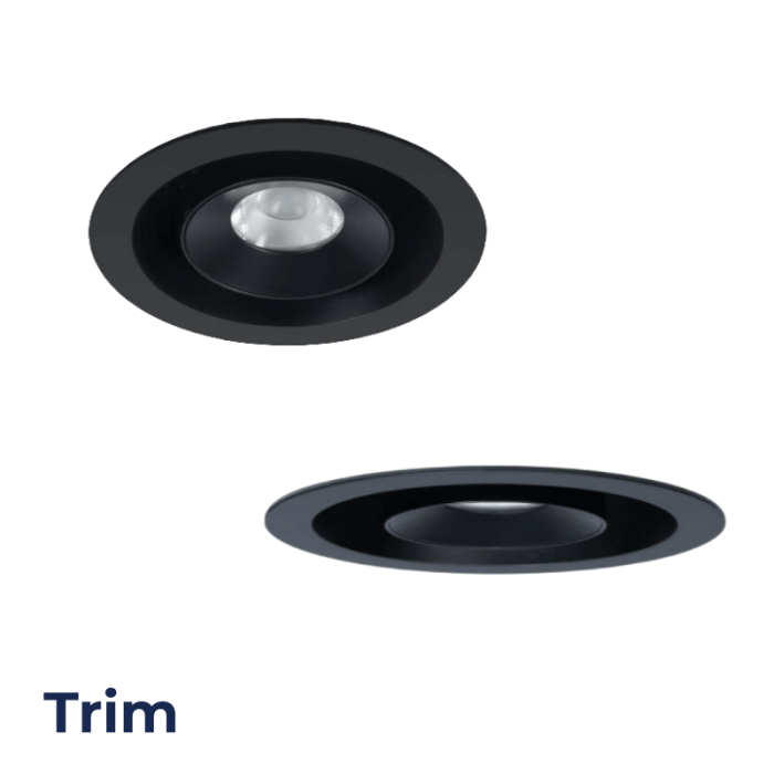 Prado - Licht + Lüftung - Schwarz - Ablassventil - Ø 125mm