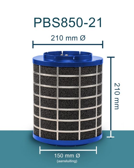 PuriVent SILO Plasmafilter für Dunstabzugshaube (Schacht 240 mm+) – 850 m3/h – Anschluss Ø 150 mm