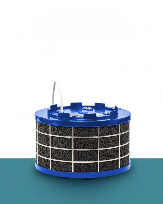 PuriVent SILO Plasmafilter für Dunstabzugshaube (Schacht 240 mm+) – 550 m3/h – Anschluss Ø 150 mm