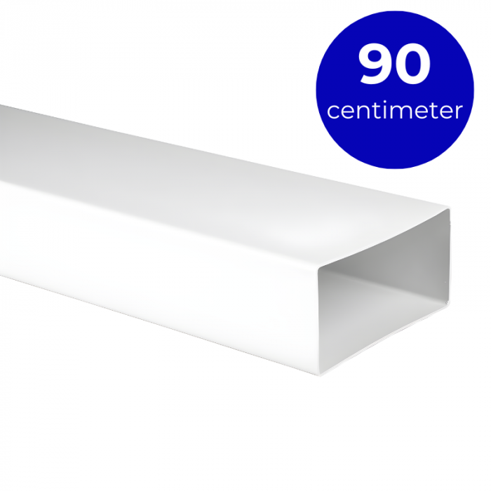 Flachkanal Kunststoff 110 x 55 mm (Länge 90cm)