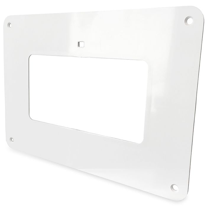 Kunststoff-Abdeckplatte für Kanal 120 x 60 mm