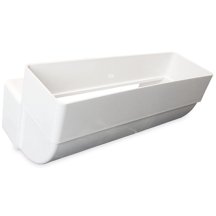 Vertikaler Kunststoffbogen 90° für Kanal 204 x 60 mm