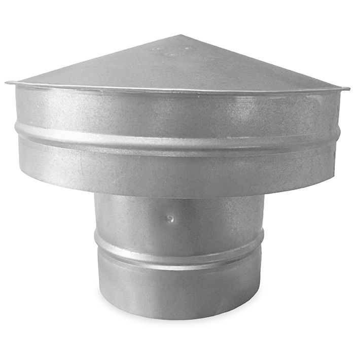 Regenschutzkappe mit zusätzlichem Regenschutz & Draht Ø 200 mm