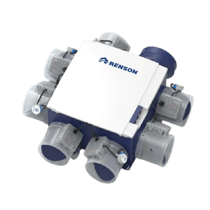 Renson Kit Healthbox 3.0 - inkl. 3 Regelmodule & 5 Rostbasen - 475 m3/h Renson Kit Healthbox 3.0 - inkl. 3 Regelmodule & 5 Rostbasen - 475 m3/h
