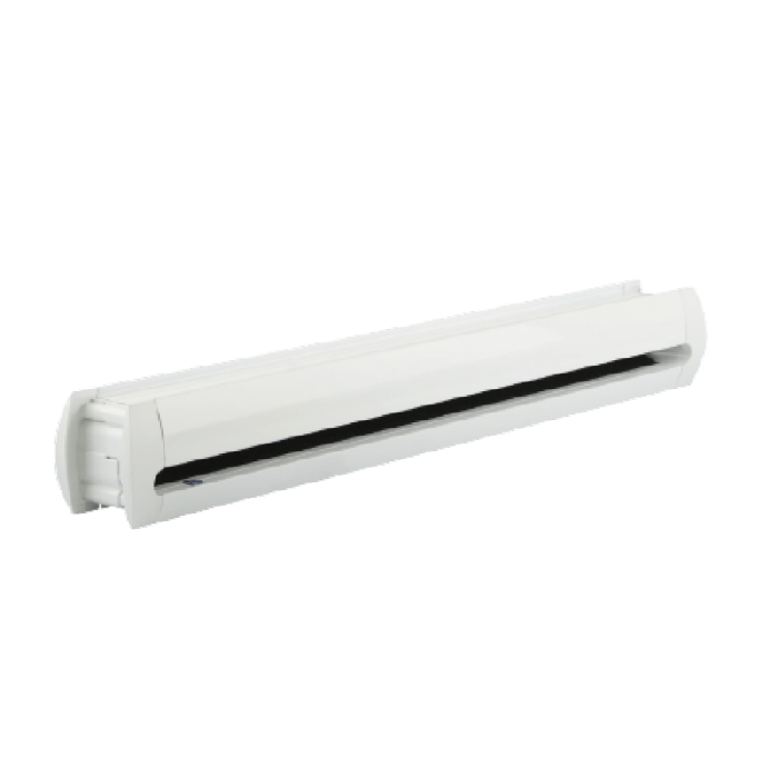 Renson Silendo akustisches Türrost - WEISS RAL9010