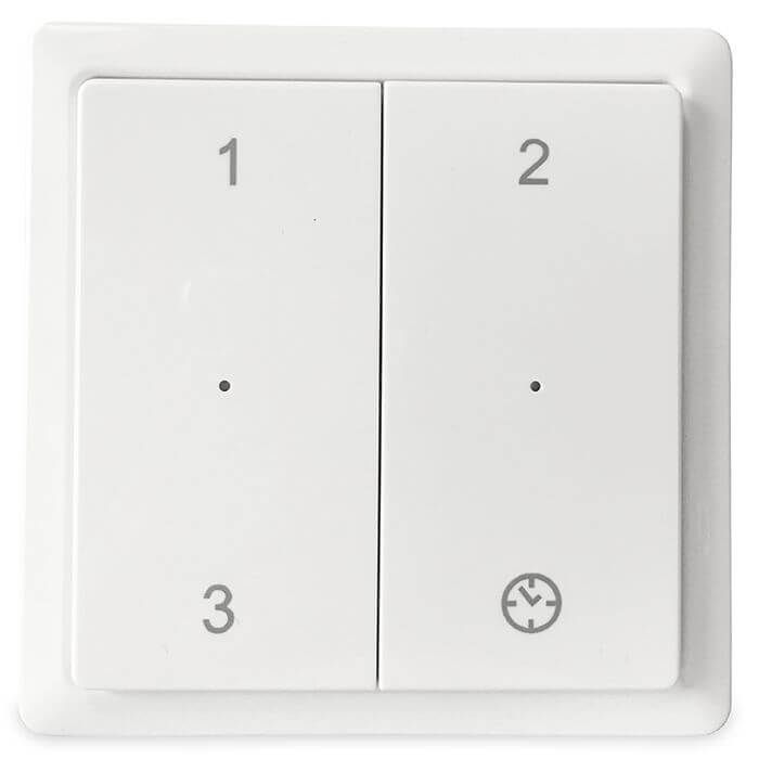 Zehnder Wohnraumlüfter Comfofan Silent (Schutzerdung) + RFZ Fernbedienung