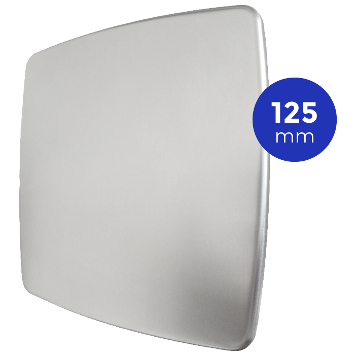 Design-Lüftungsgitter quadratisch (Abluft & Zuluft) Ø125 mm – RVS *Bold-Line* Design-Lüftungsgitter quadratisch (Abluft & Zuluft) Ø125 mm – RVS *Bold-Line*