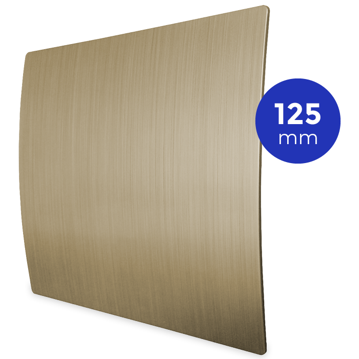 Design-Lüftungsgitter quadratisch (Abluft & Zuluft) Ø 125 mm – Kunststoff – Gold Design-Lüftungsgitter quadratisch (Abluft & Zuluft) Ø 125 mm – Kunststoff – Gold