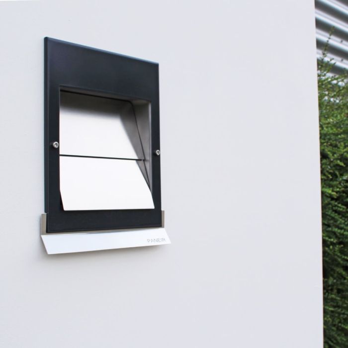 Design-Fassadenkappe PREMIUM LINE - SIGMA - Ø 150mm - SCHWARZ