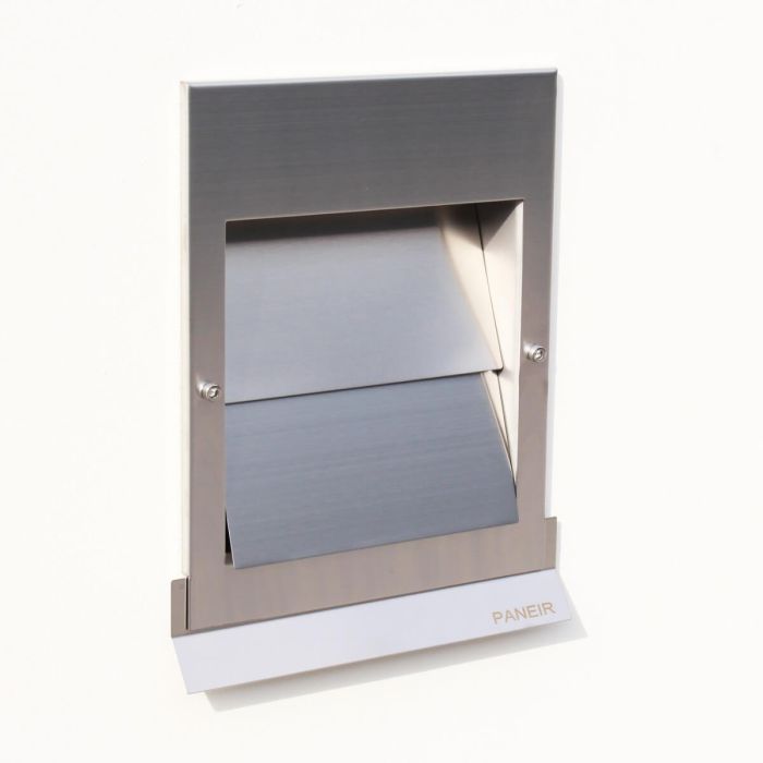 Design Fassadenabdeckung PREMIUM LINE - SIGMA - Ø 125mm - Edelstahl