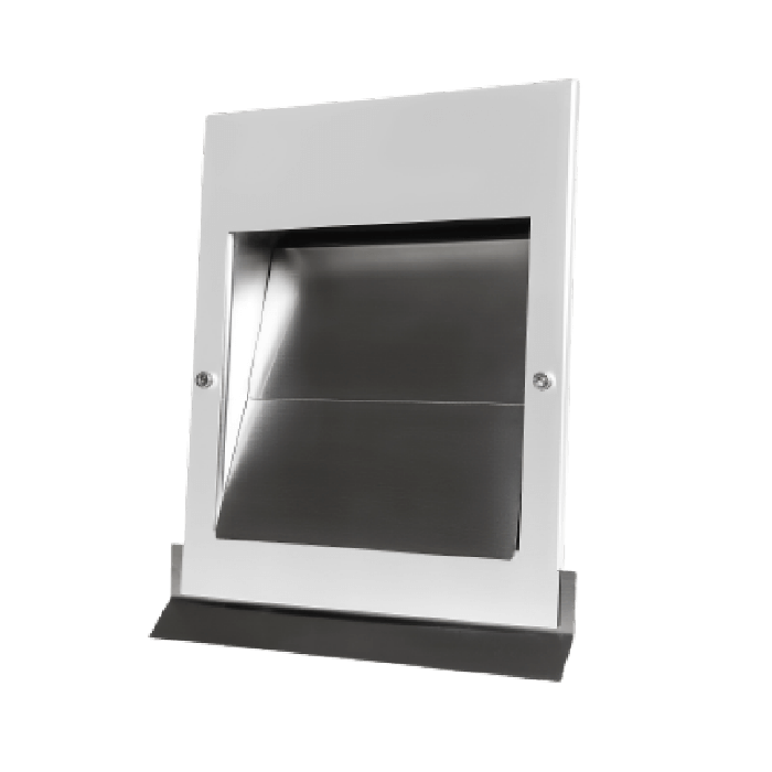 Design Fassadenkappe PREMIUM LINE - SIGMA - Ø 150mm - WEISS