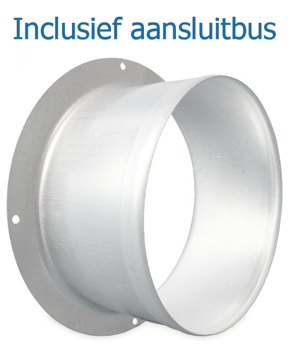 Tellerventil Metall - Zuluft - Ø 160mm - weiß RAL9016