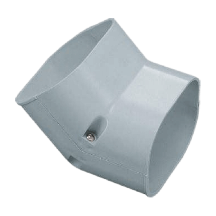 Klimaanlage steigender Bogen 45 Grad - GRAU (SCF-77-G)