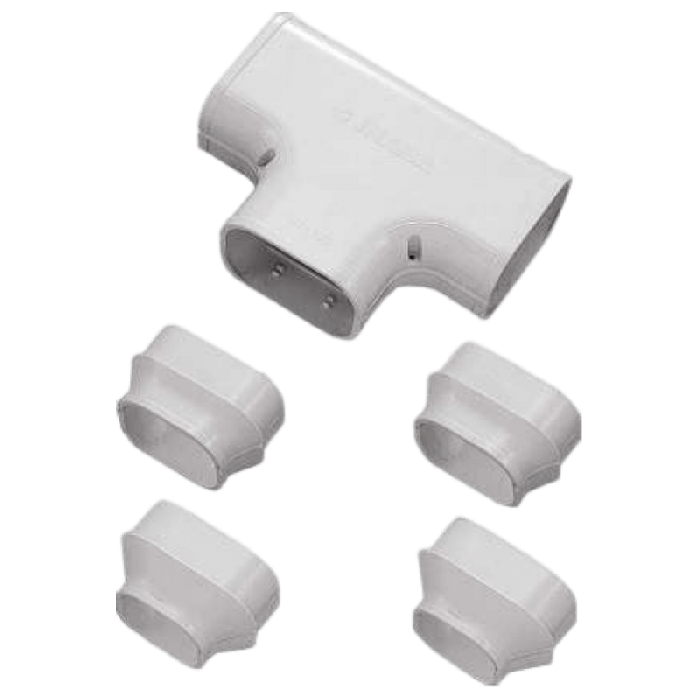 Klimaanlage T-Stück - WEISS (ST-77-W) Klimaanlage T-Stück - WEISS (ST-77-W)