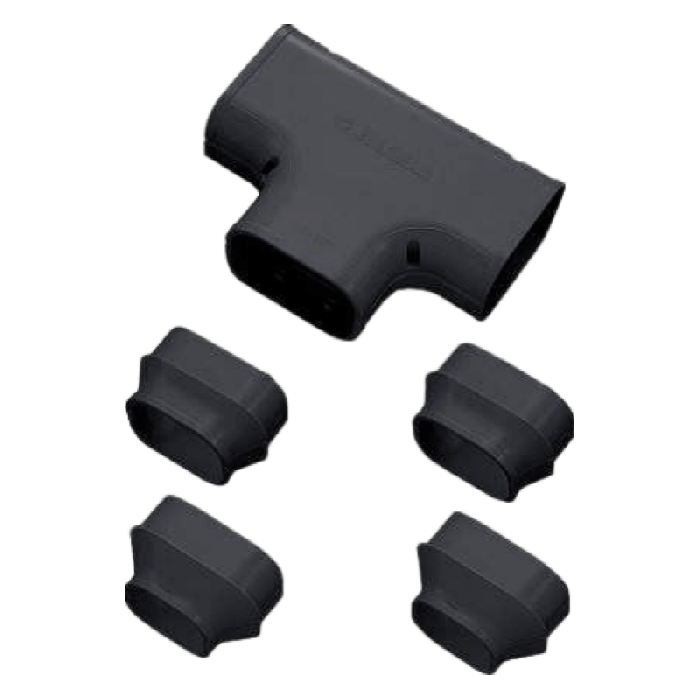 Klimaanlage T-Stück - SCHWARZ (ST-77-K) Klimaanlage T-Stück - SCHWARZ (ST-77-K)