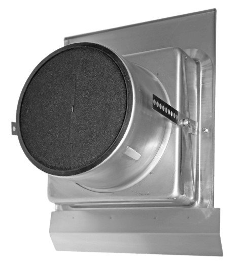 Design Fassadenabdeckung PREMIUM LINE - SIGMA - Ø 125mm - Edelstahl