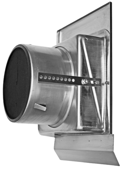 Design Fassadenabdeckung PREMIUM LINE - SIGMA - Ø 125mm - Edelstahl