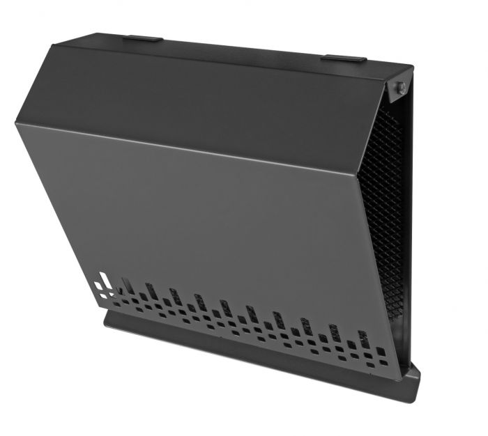 Whisper Luxe Design Wetterschutzgitter 100mm - Zuluft - GRAPHITGRAU