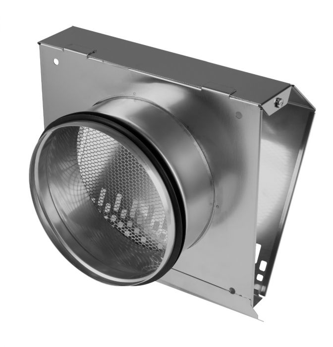 Whisper Luxe Design Wetterschutzgitter 150mm - Zuluft - Edelstahl