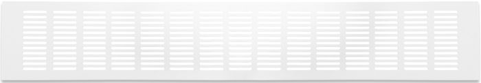 Lüftungsstreifen Aluminium LxH 600 x 100 mm (G61-6010W) WEISS RAL9010