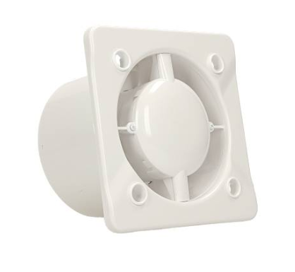 Pro-Design Badlüfter – mit Nachlauf (KW125T) – Ø 125 mm – flaches GLAS – Mattgrau Pro-Design Badlüfter – mit Nachlauf (KW125T) – Ø 125 mm – flaches GLAS – Mattgrau
