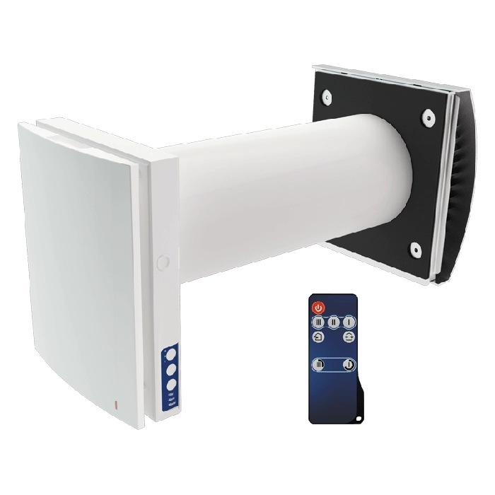 Blauberg VENTO Expert A50-1 dezentrales Lüftungsanlage mit WRG (WärmeRückGewinnung) – mit WLAN – drei Einstellpositionen – 50 m3/h Blauberg VENTO Expert A50-1 dezentrales Lüftungsanlage mit WRG (WärmeRückGewinnung) – mit WLAN – drei Einstellpositionen – 50 m3/h