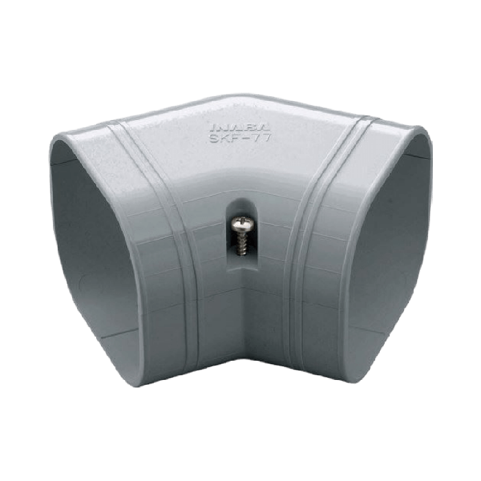 Klimaanlage flache Kurve 45 Grad - GRAU (SKF-77-G)