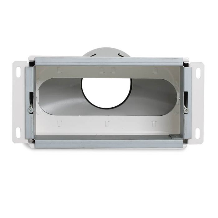 Vent-Axia Uniflexplus + Wandanschlussgehäuse rückseitiger Anschluss 1x Ø 90 mm