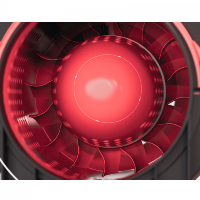 Rohrventilator LINEO 100 'QUIET' - Anschluss 100mm - 3 Stufen EIN/AUS