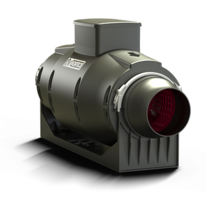 Rohrventilator LINEO 100 'QUIET' - Anschluss 100mm - 3 Stufen EIN/AUS