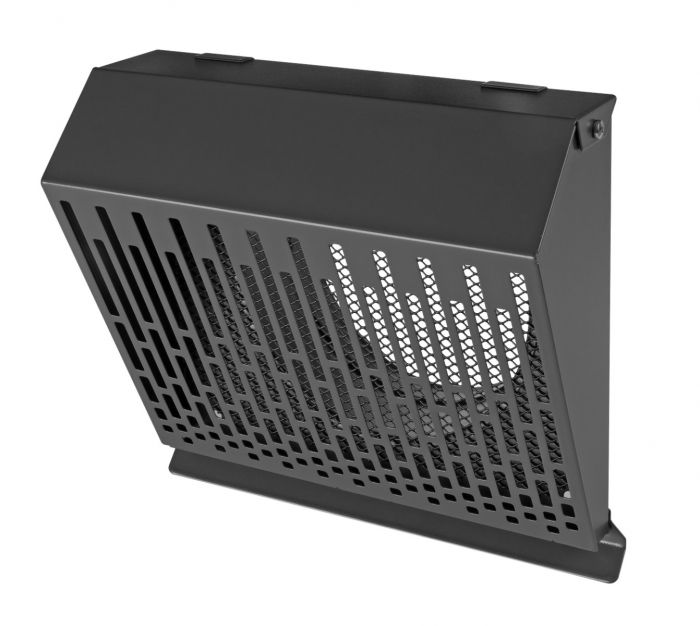 Whisper Luxe Design Wetterschutzgitter 125mm - Abluft - GRAPHITGRUA