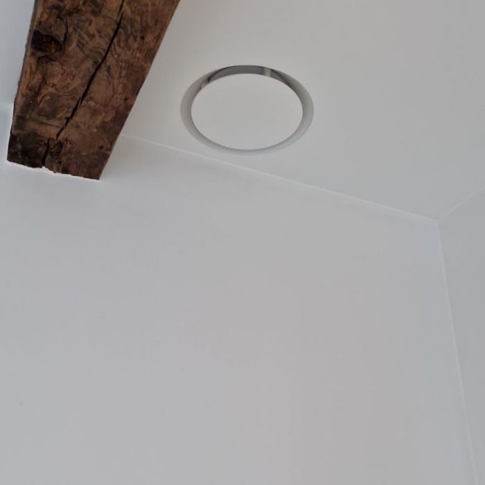Wallflow Einbau-Lüftungsmodul rund - für verputzbares Lüftungsventil - Ø 125mm