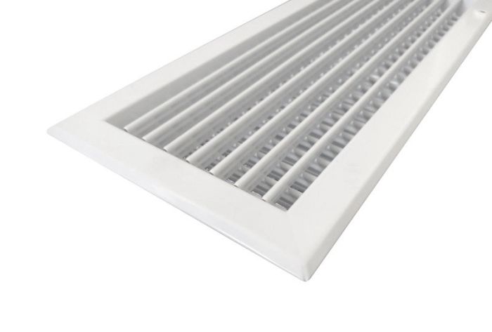 Wandgitter VTA-8110D (EINBAU) Stahl – 800 x 300 mm – mit verstellbaren Doppellamellen Wandgitter VTA-8110D (EINBAU) Stahl – 800 x 300 mm – mit verstellbaren Doppellamellen